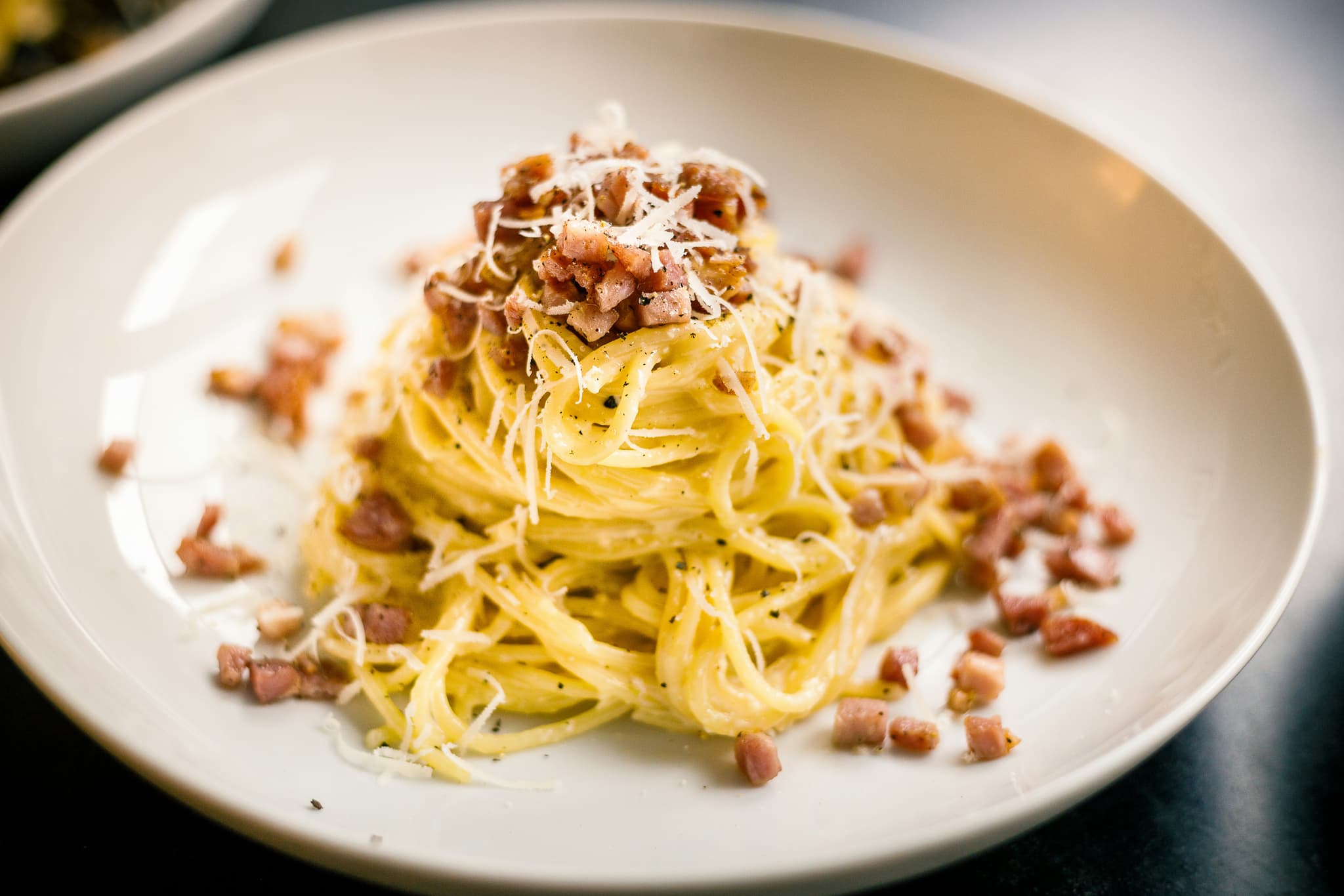 Pasta Carbonara Clásica